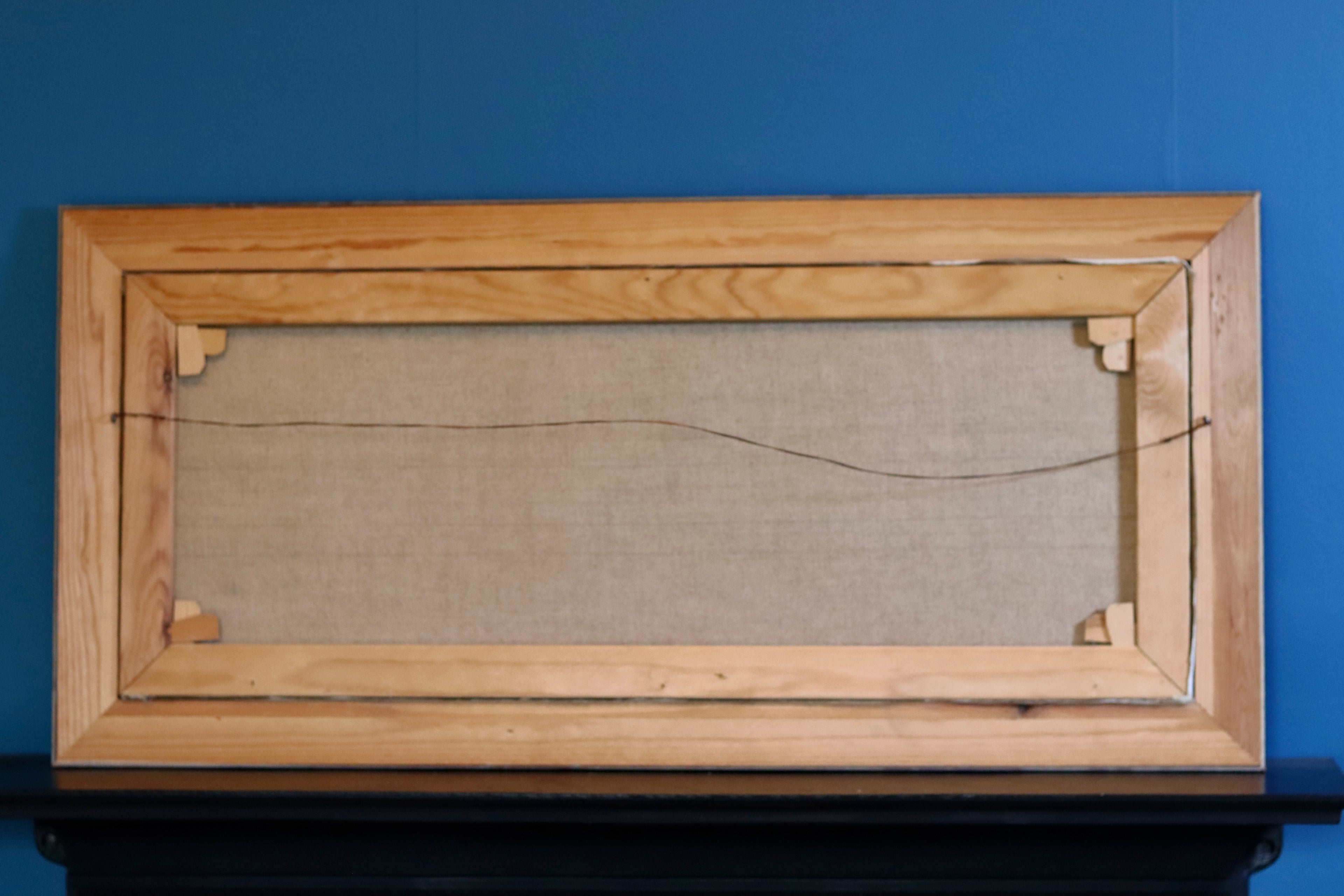 Large Original Swedish Mid-Century Oil on Canvas " Sailing Boats" by Harry Olsson - Vintage & Framed Noah Ancienne