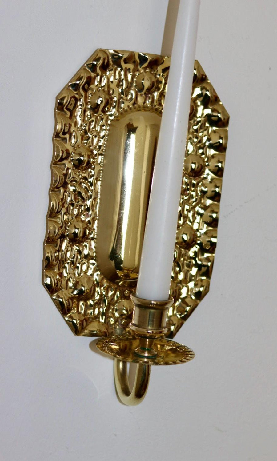 Mid Century Swedish Brass Sconces Noah Ancienne