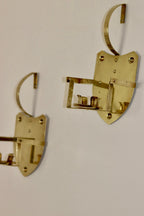Pair Of Mid Century Swedish Brass Sconces Noah Ancienne