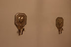 Pair Of Mid Century Swedish Brass Sconces Noah Ancienne