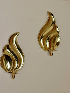 Pair Of Mid Century Swedish Brass Sconces by L. Andersson Fågelmara Noah Ancienne
