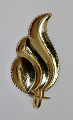 Pair Of Mid Century Swedish Brass Sconces by L. Andersson Fågelmara Noah Ancienne