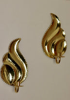Pair Of Mid Century Swedish Brass Sconces by L. Andersson Fågelmara Noah Ancienne