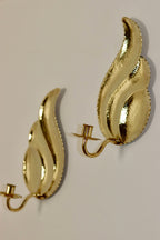 Pair Of Mid Century Swedish Brass Sconces by L. Andersson Fågelmara Noah Ancienne