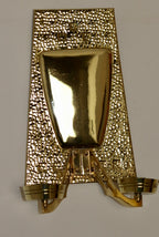 Pair of Art Nouveau Brass Sconces, early 20th century. Noah Ancienne