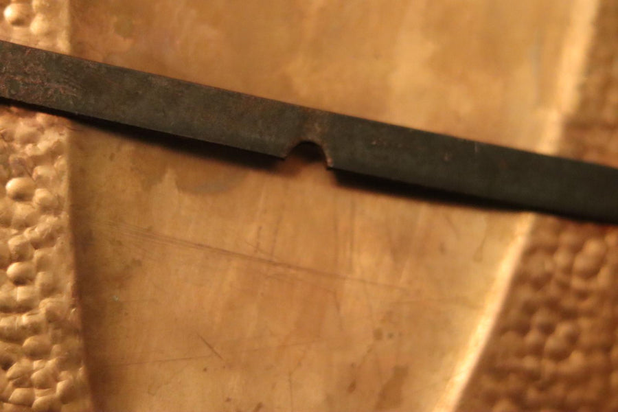 Pair of Art Nouveau Brass Sconces, early 20th century. Noah Ancienne