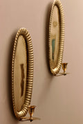 Pair of Mid Century Swedish Brass Sconces Noah Ancienne