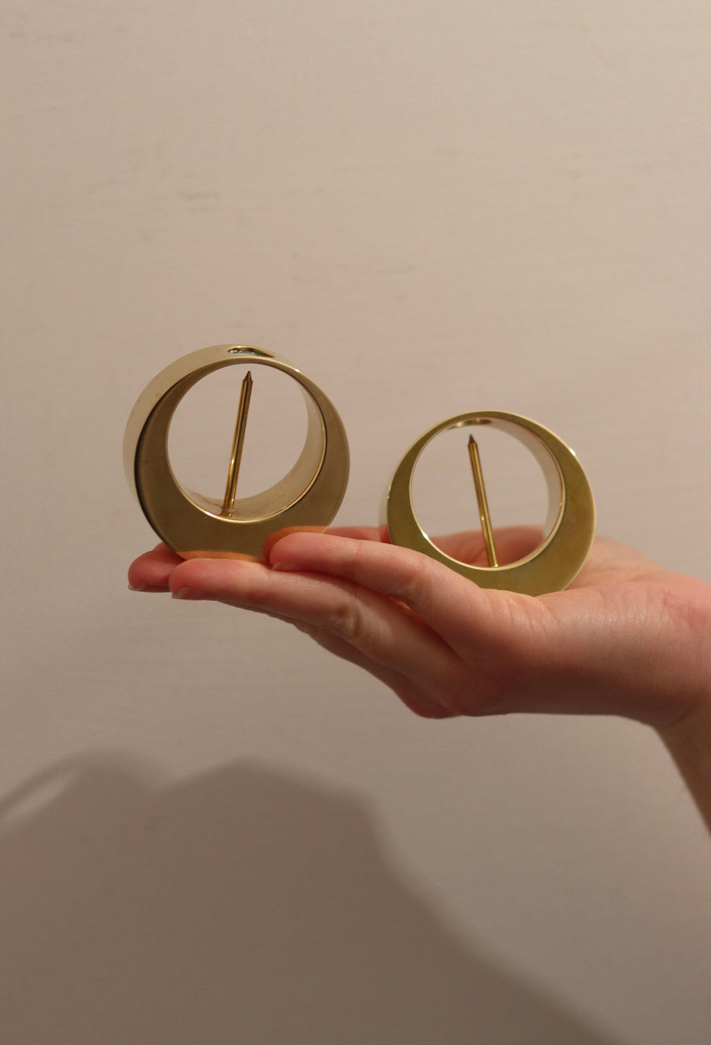 Pair of Swedish Mid-Century Candleholders by Arthur Pe for Kolbäck Noah Ancienne