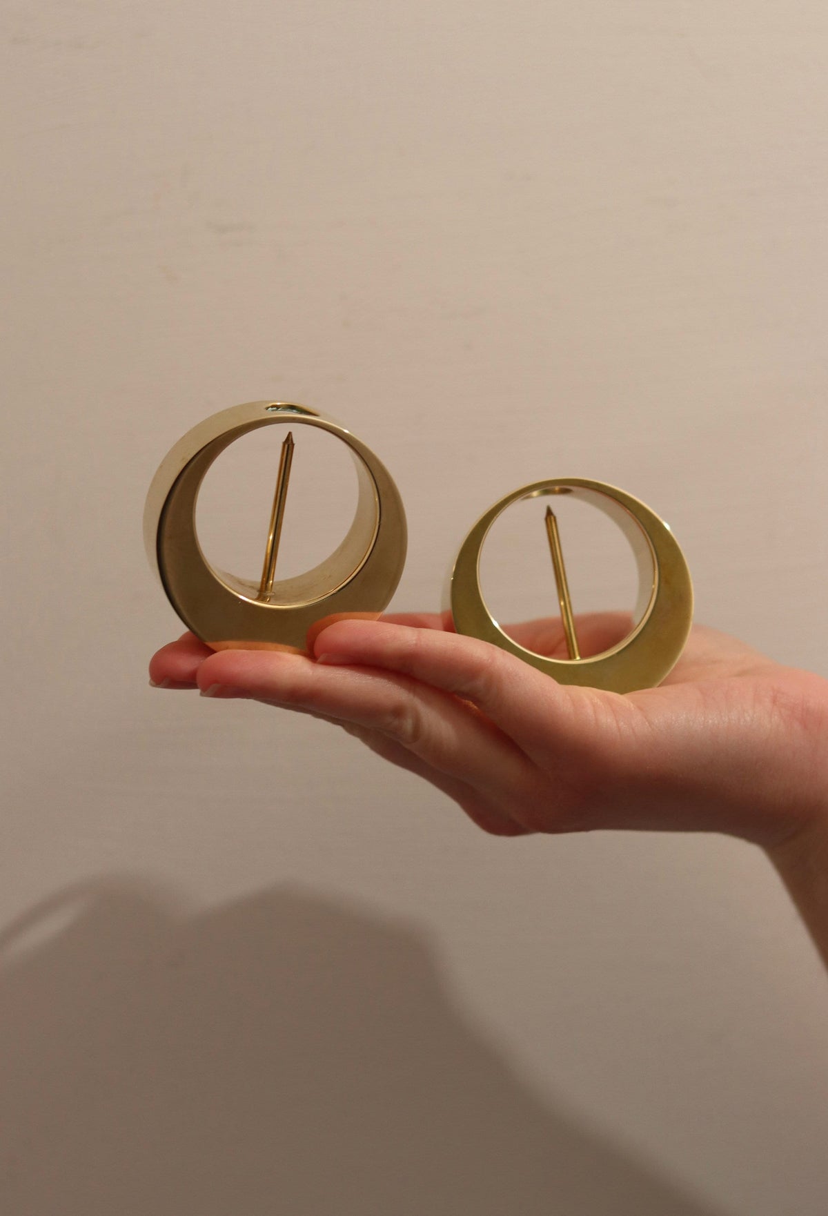 Pair of Swedish Mid-Century Candleholders by Arthur Pe for Kolbäck Noah Ancienne