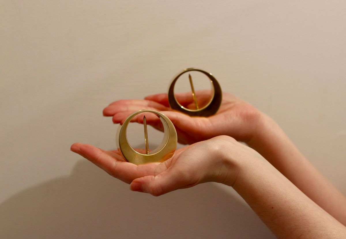 Pair of Swedish Mid-Century Candleholders by Arthur Pe for Kolbäck Noah Ancienne