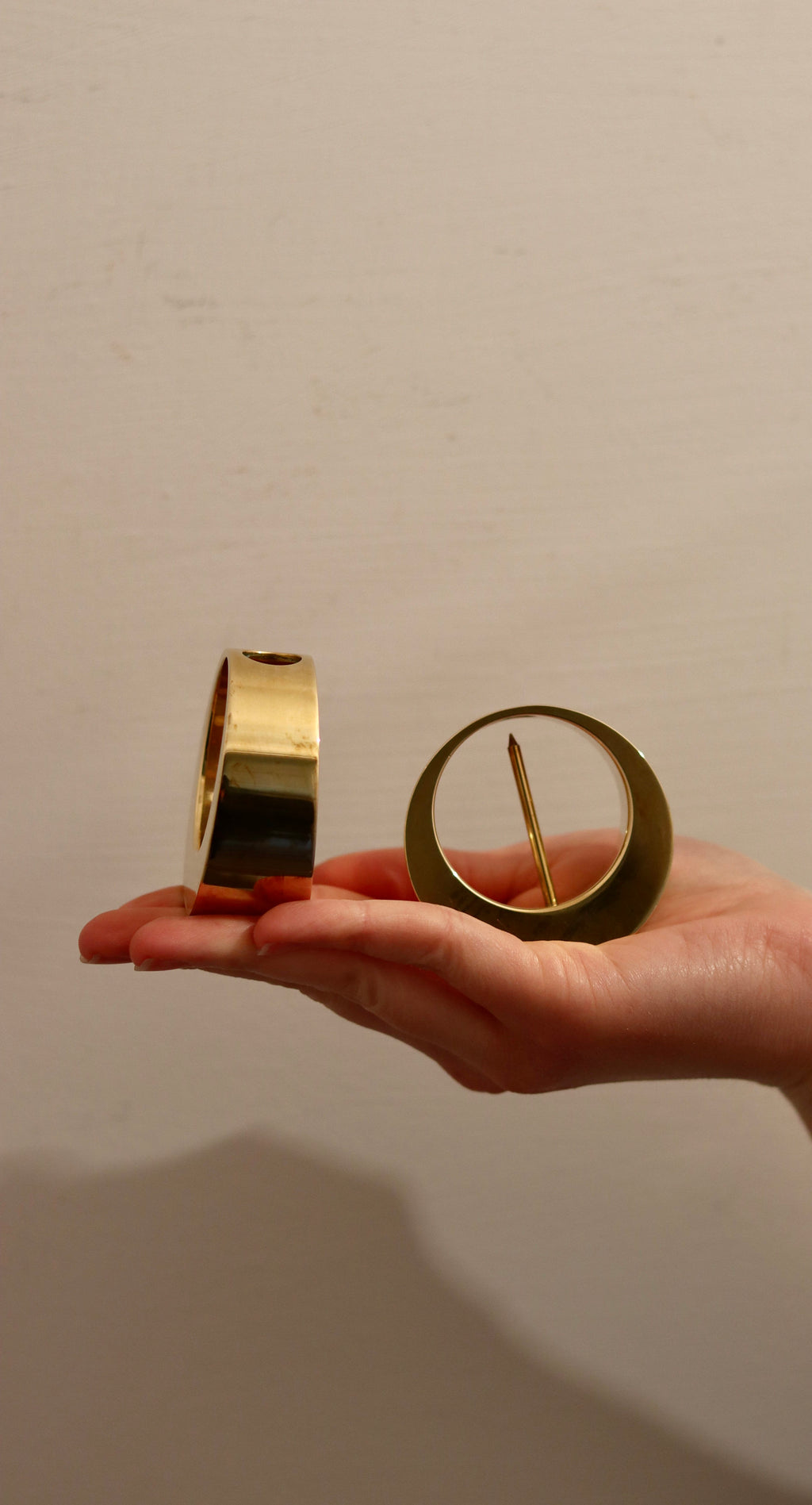 Pair of Swedish Mid-Century Candleholders by Arthur Pe for Kolbäck Noah Ancienne