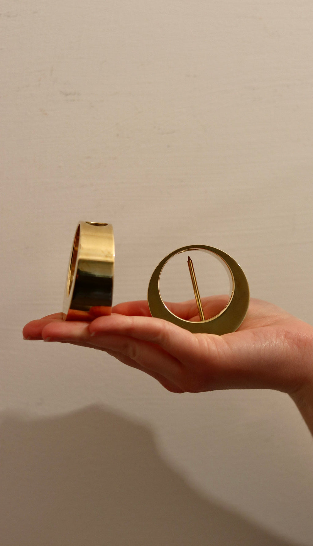 Pair of Swedish Mid-Century Candleholders by Arthur Pe for Kolbäck Noah Ancienne
