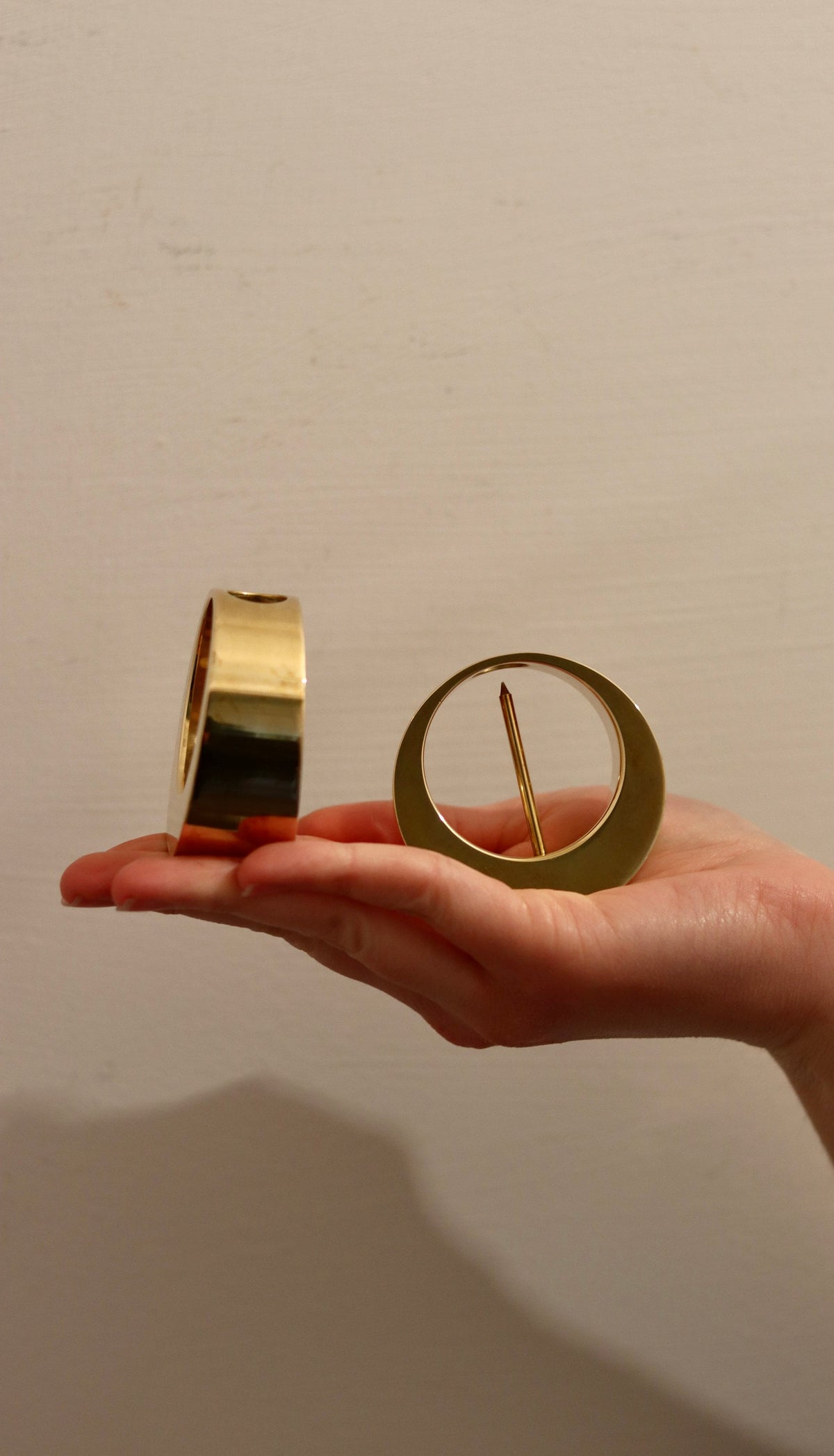Pair of Swedish Mid-Century Candleholders by Arthur Pe for Kolbäck Noah Ancienne
