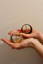 Pair of Swedish Mid-Century Candleholders by Arthur Pe for Kolbäck Noah Ancienne