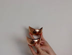 Pair of Vintage Copper Candleholders Noah Ancienne