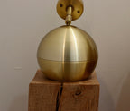 Pair of Vintage Danish Brass Wall Lamps by LYFA Denmark circa 1960s Noah Ancienne