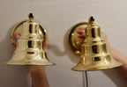 Pair of Vintage Swedish Brass Wall Lamps by Jan Wickelgren, circa 1960s Noah Ancienne