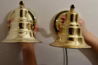 Pair of Vintage Swedish Brass Wall Lamps by Jan Wickelgren, circa 1960s Noah Ancienne