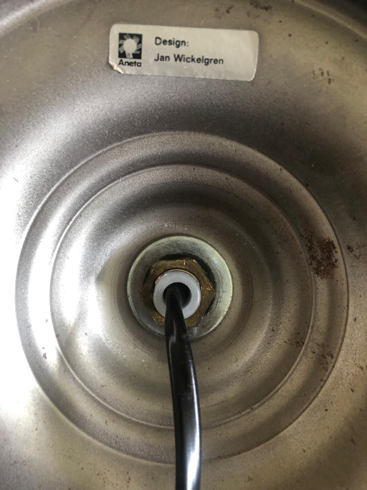 Pair of Vintage Swedish Brass Wall Lamps by Jan Wickelgren, circa 1960s Noah Ancienne