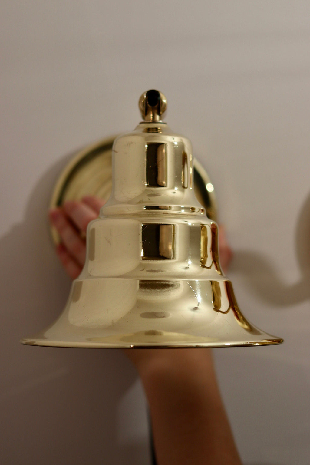 Pair of Vintage Swedish Brass Wall Lamps by Jan Wickelgren, circa 1960s Noah Ancienne