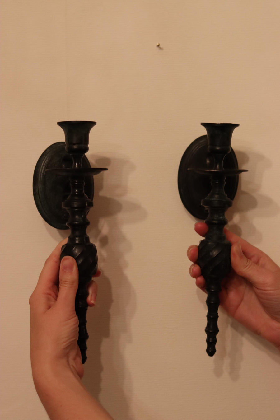 Post Modern Pair of Sconces Noah Ancienne