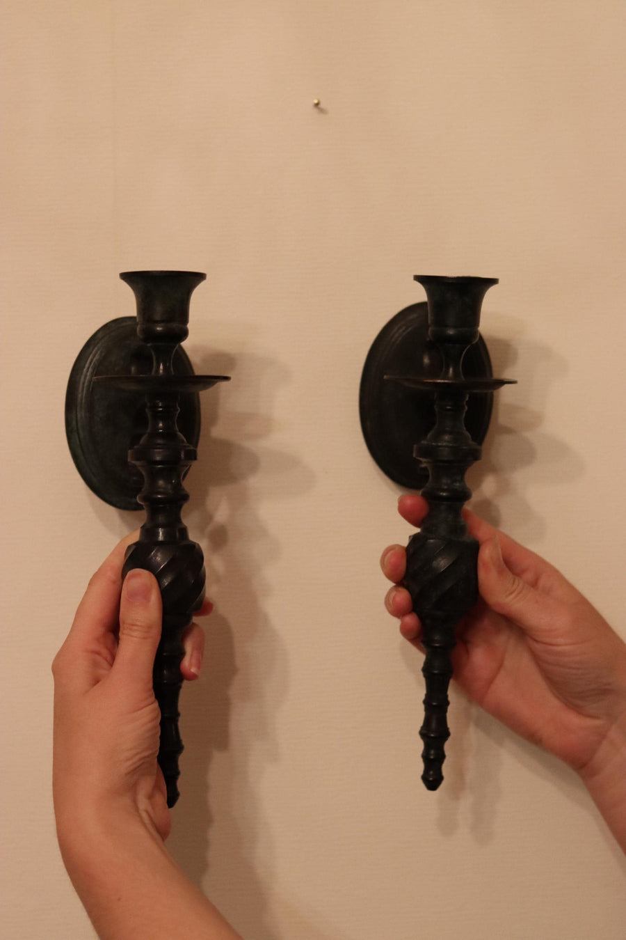 Post Modern Pair of Sconces Noah Ancienne