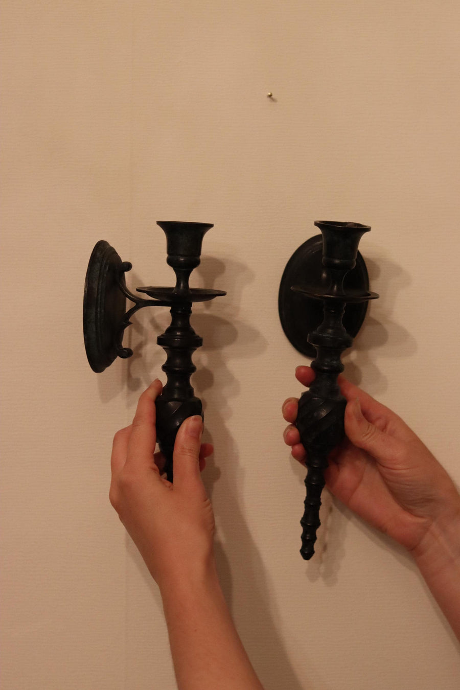 Post Modern Pair of Sconces Noah Ancienne