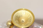 Swedish Brass Candleholder by Scandia circa 1970 Noah Ancienne