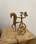 Vintage Brass Etruscan Chariot Noah Ancienne