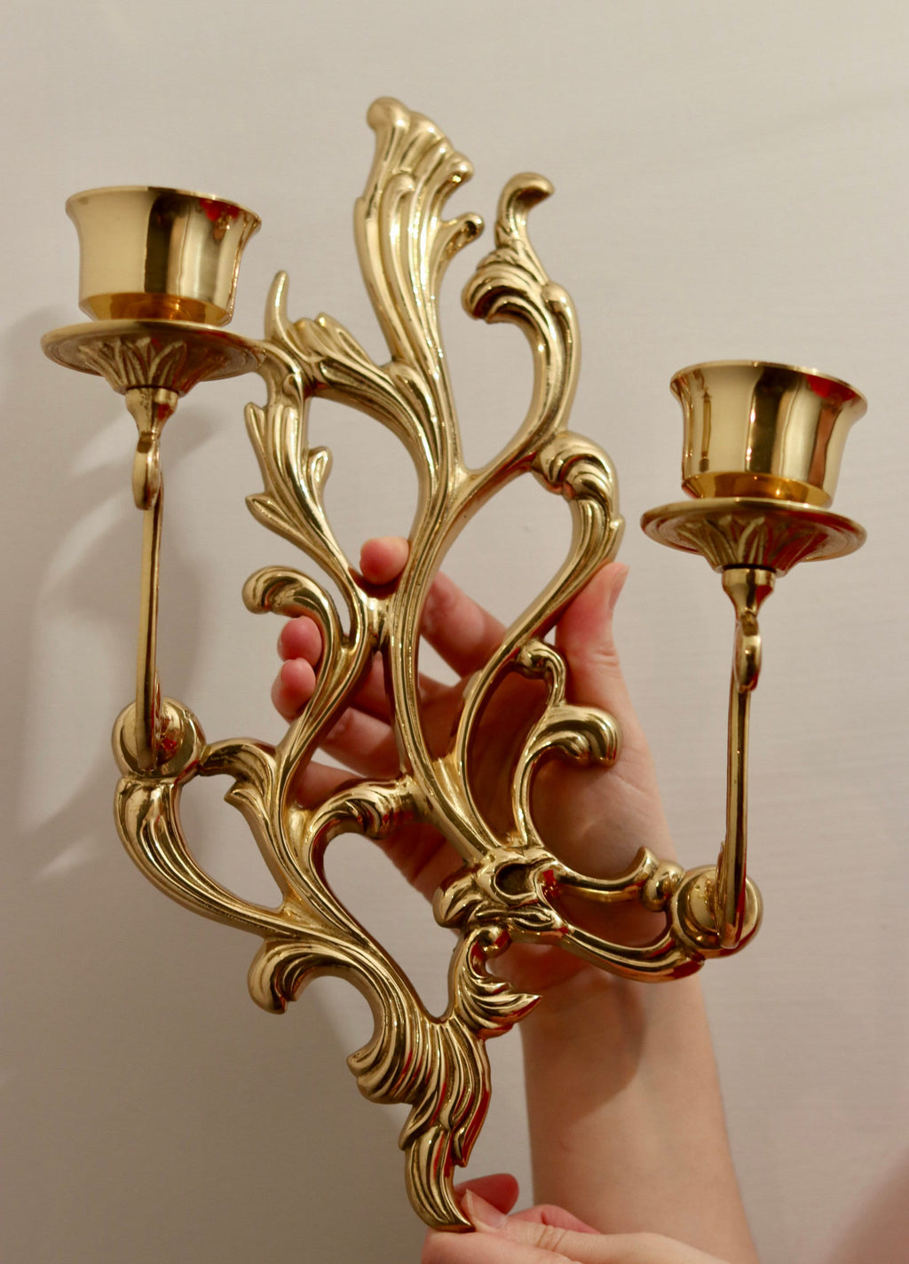 Vintage Brass Sconce Noah Ancienne
