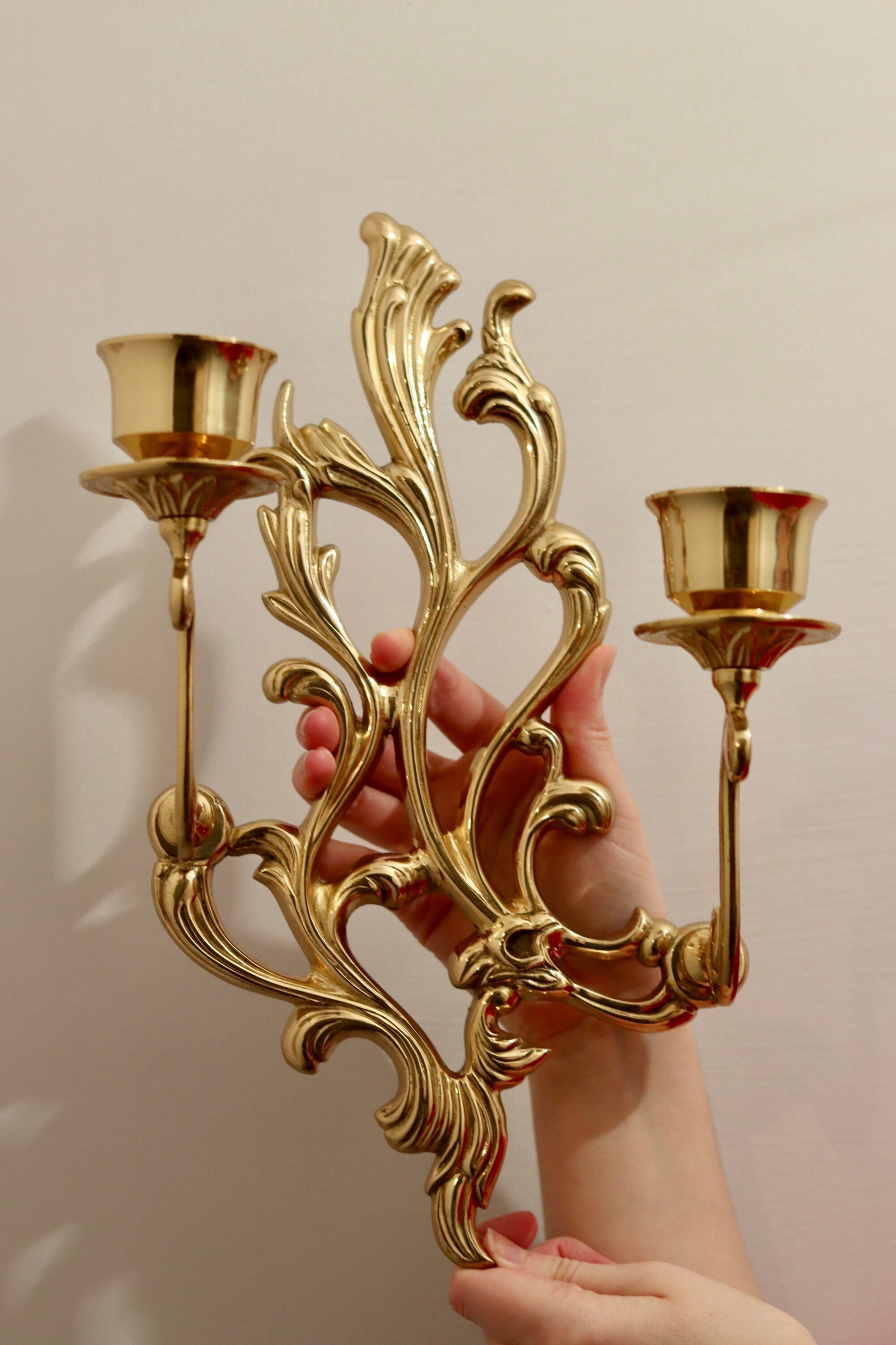 Vintage Brass Sconce Noah Ancienne