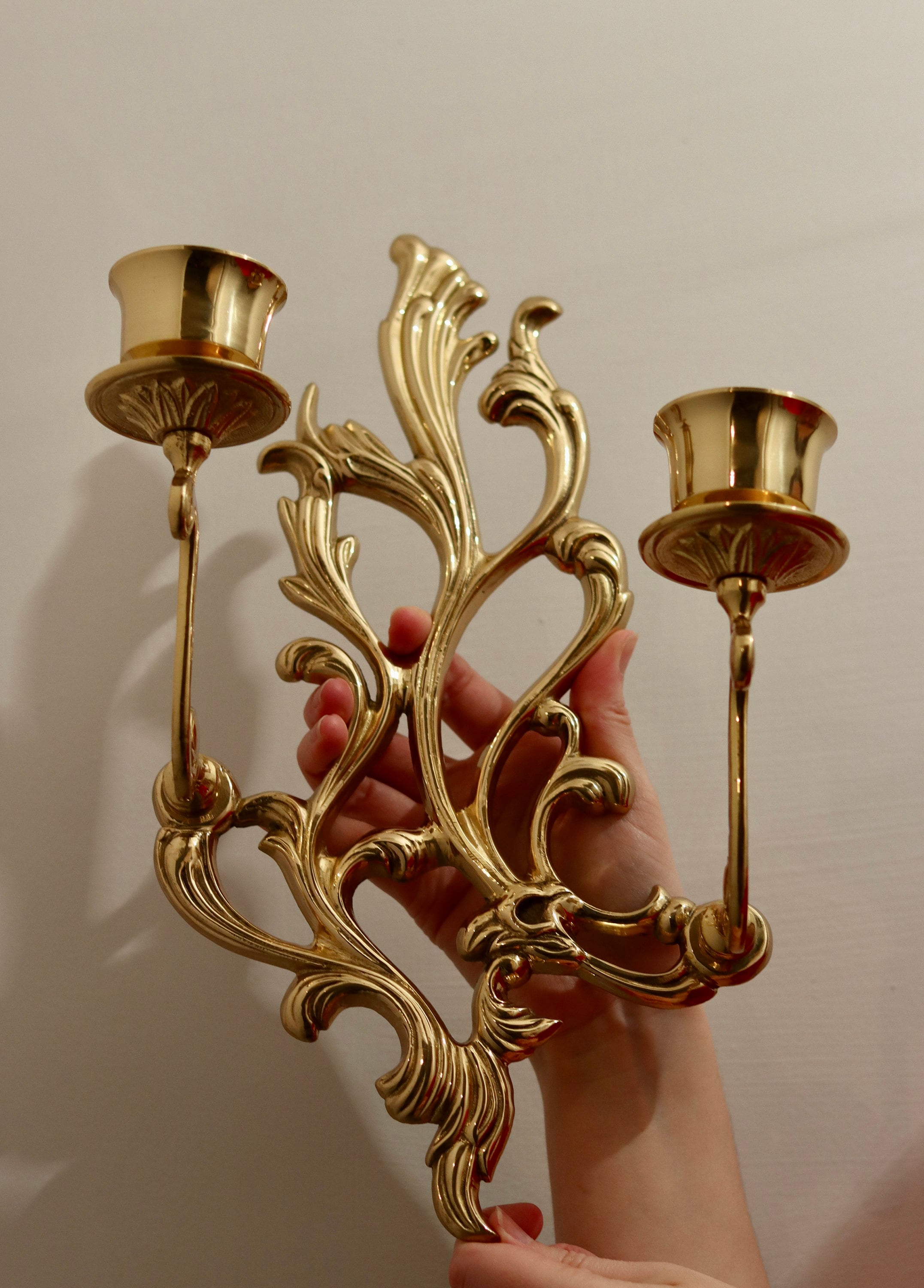 Vintage Brass Sconce Noah Ancienne