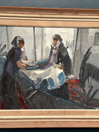 “Figures in Traditional Attire” by Eric Lo