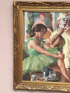 “Woman and Clown” by Philippe de Rougemont