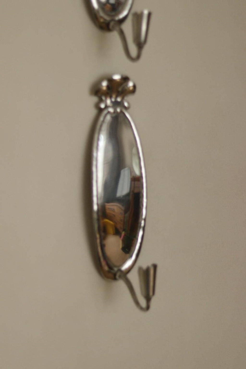 Pair of Swedish Grace Pewter Sconces by Svenskt - Tenn