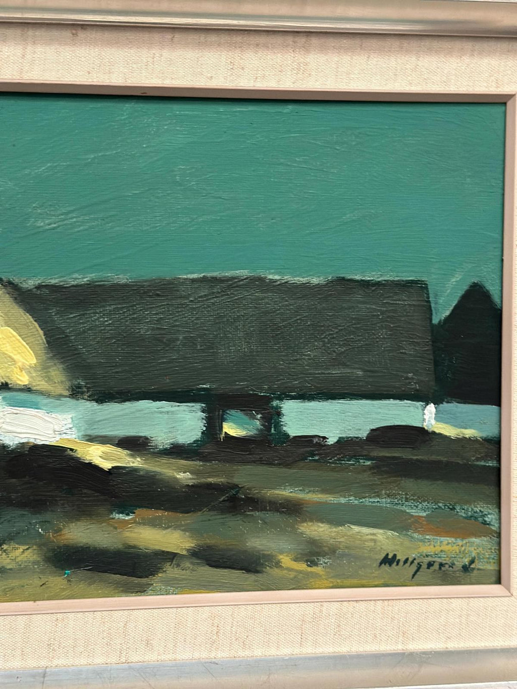 “Farmyard Scene” by Bengt Hillgrund