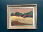 “Huts with Red Roofs” by Sven Andersson