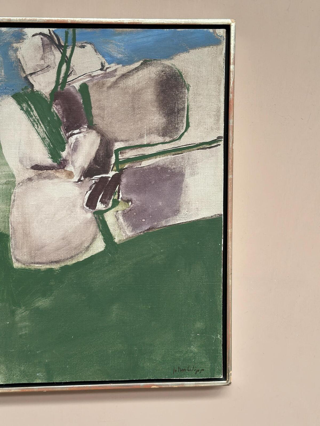 “Abstract” by John Wipp (1927–2005)