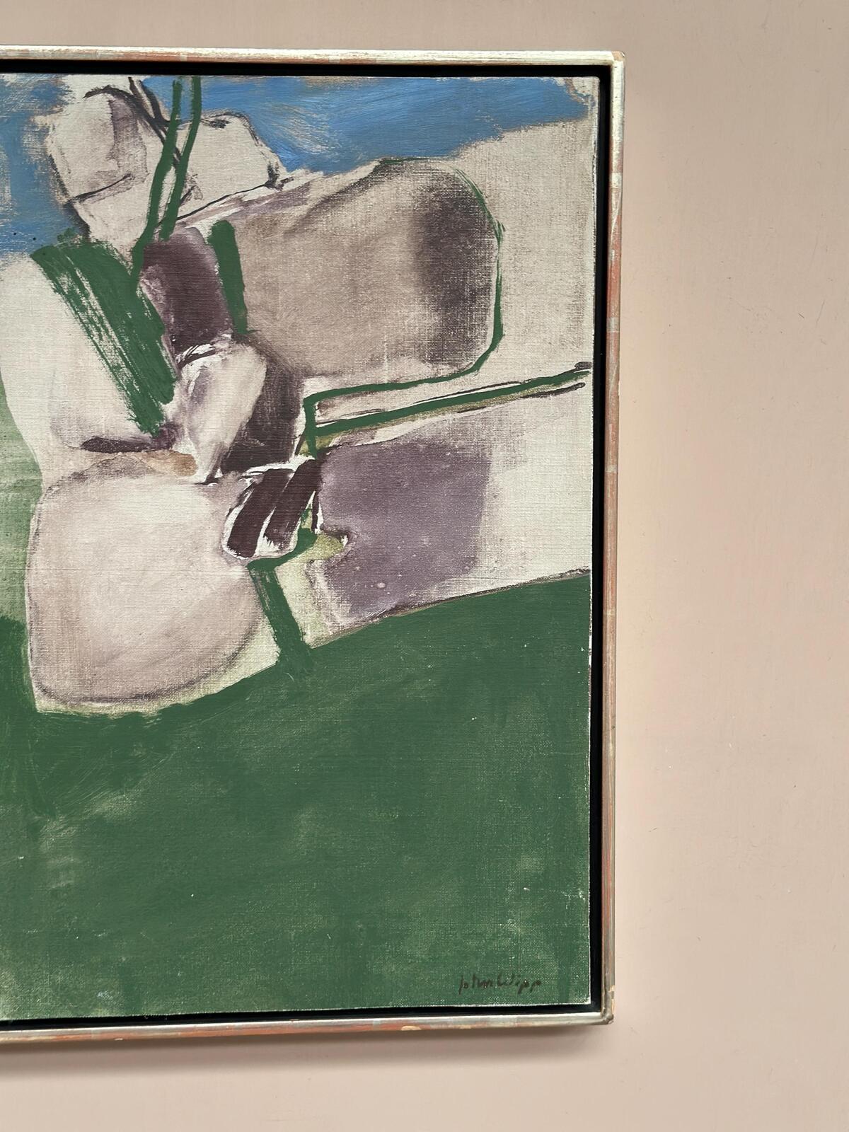 “Abstract” by John Wipp (1927–2005)
