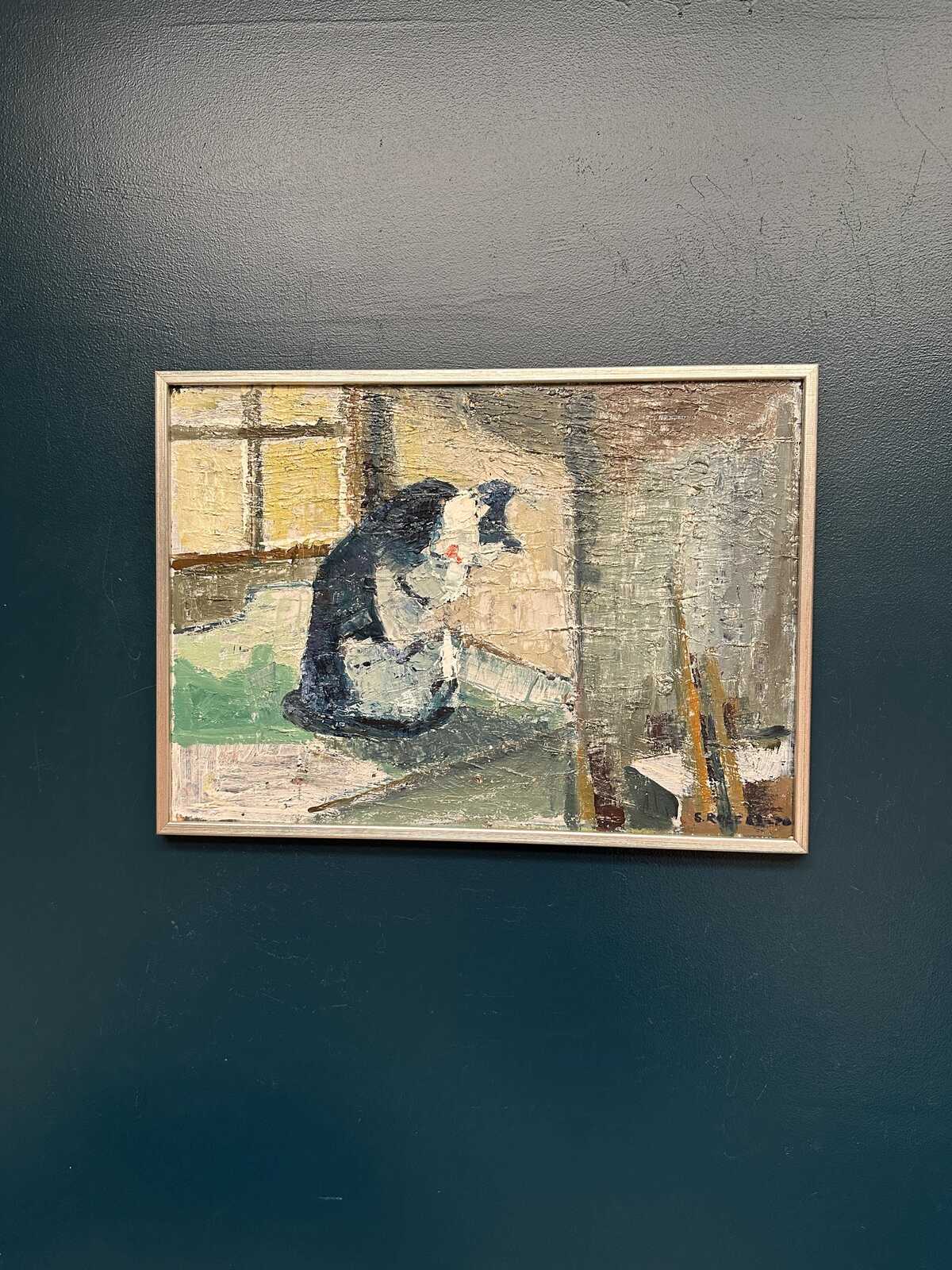 “The Cat in the Window” by Stig Rosell