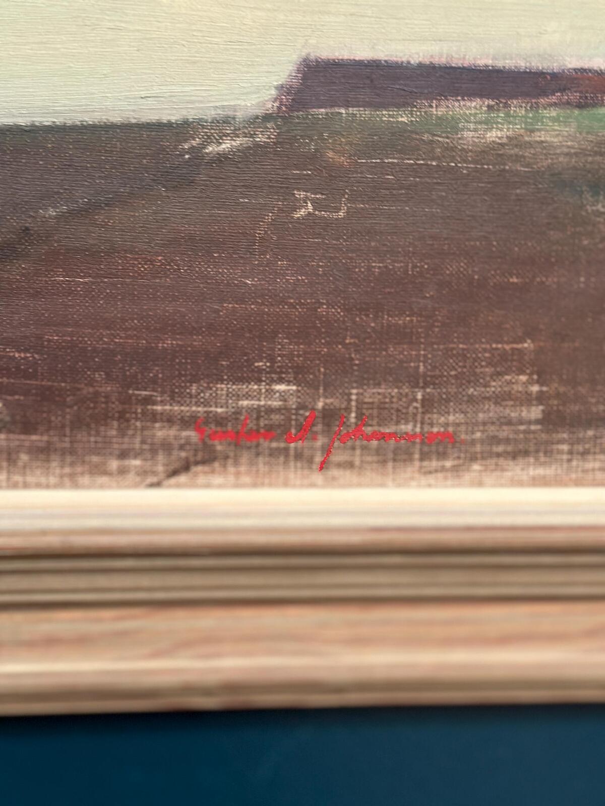 “Landscape Motif” by Gunnar A. Johansson
