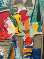 “Still Life with Flowers” by Eric With (1916–2000)