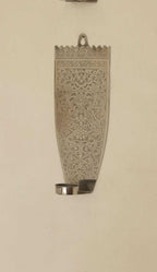 Pair Of Vintage Pewter Sconces