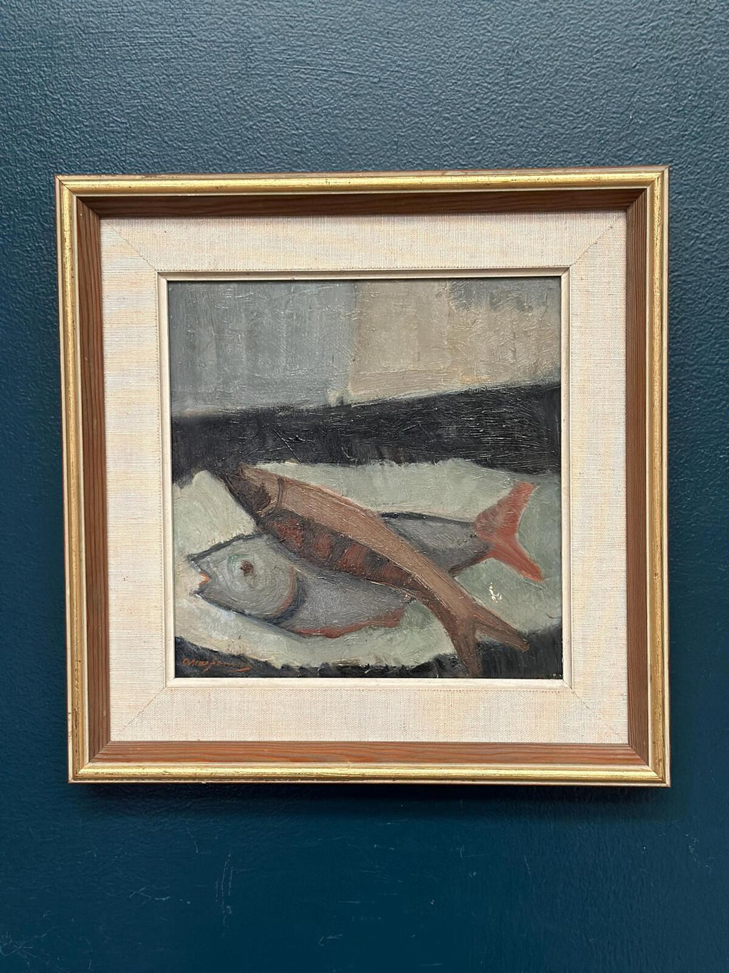 “Still Life with Fish” by Oscar Jonsson