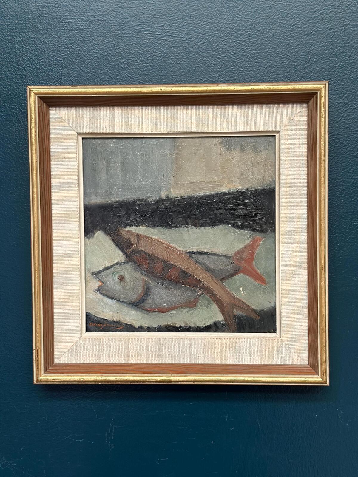 “Still Life with Fish” by Oscar Jonsson