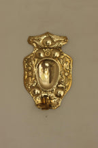 Baroque Style Mid-Century Brass Swedish Sconces
