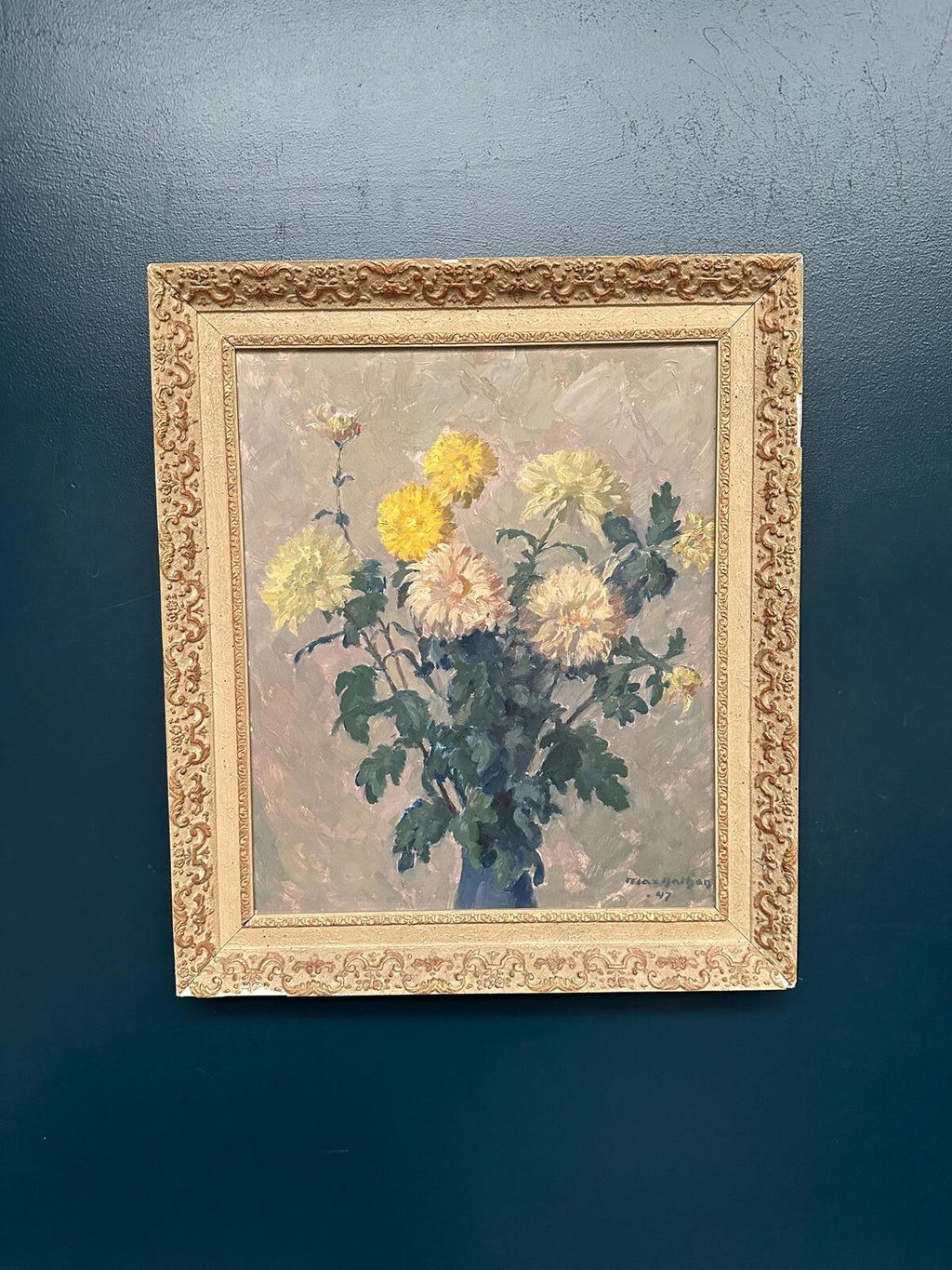 “Chrysanthemums” by Max Hellberg