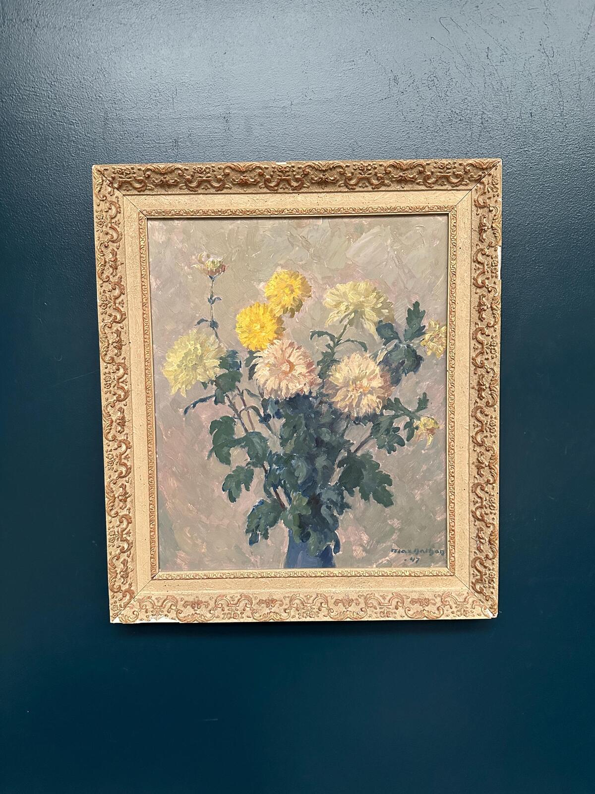 “Chrysanthemums” by Max Hellberg
