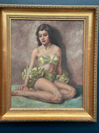 “Seated Woman” by Sigrid Wahlström de Rougemont