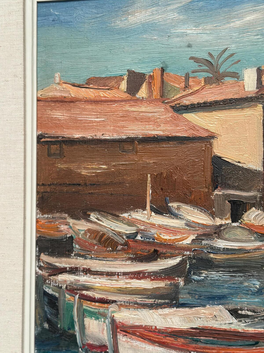 “Boats in the Harbor” by Ellis Wallin